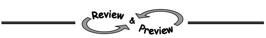 Review & Preview